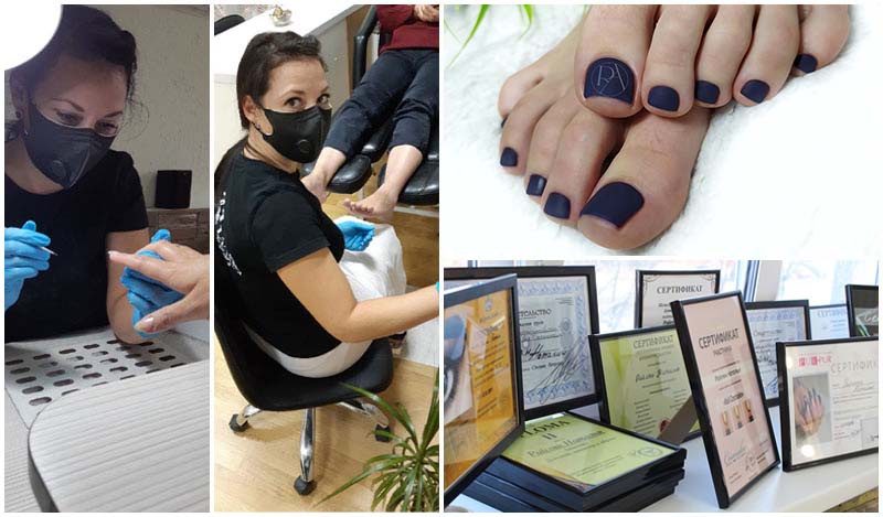 Пинск маникюр гель или гель-лак и педикюр, обучение